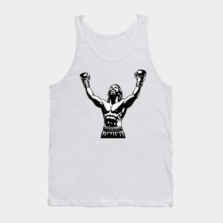 Boxer with winning pose - cool boxing design Tank Top